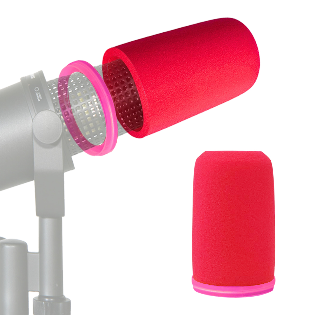 Shure Mic Sm7B - Filtre anti-pop en mousse pour microphone