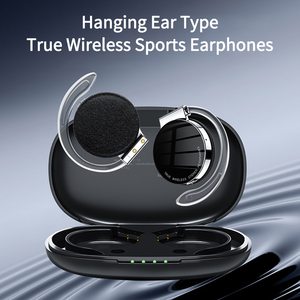 Sports Earphone Hook - F2 TWS écouteurs avec Microphones Sport