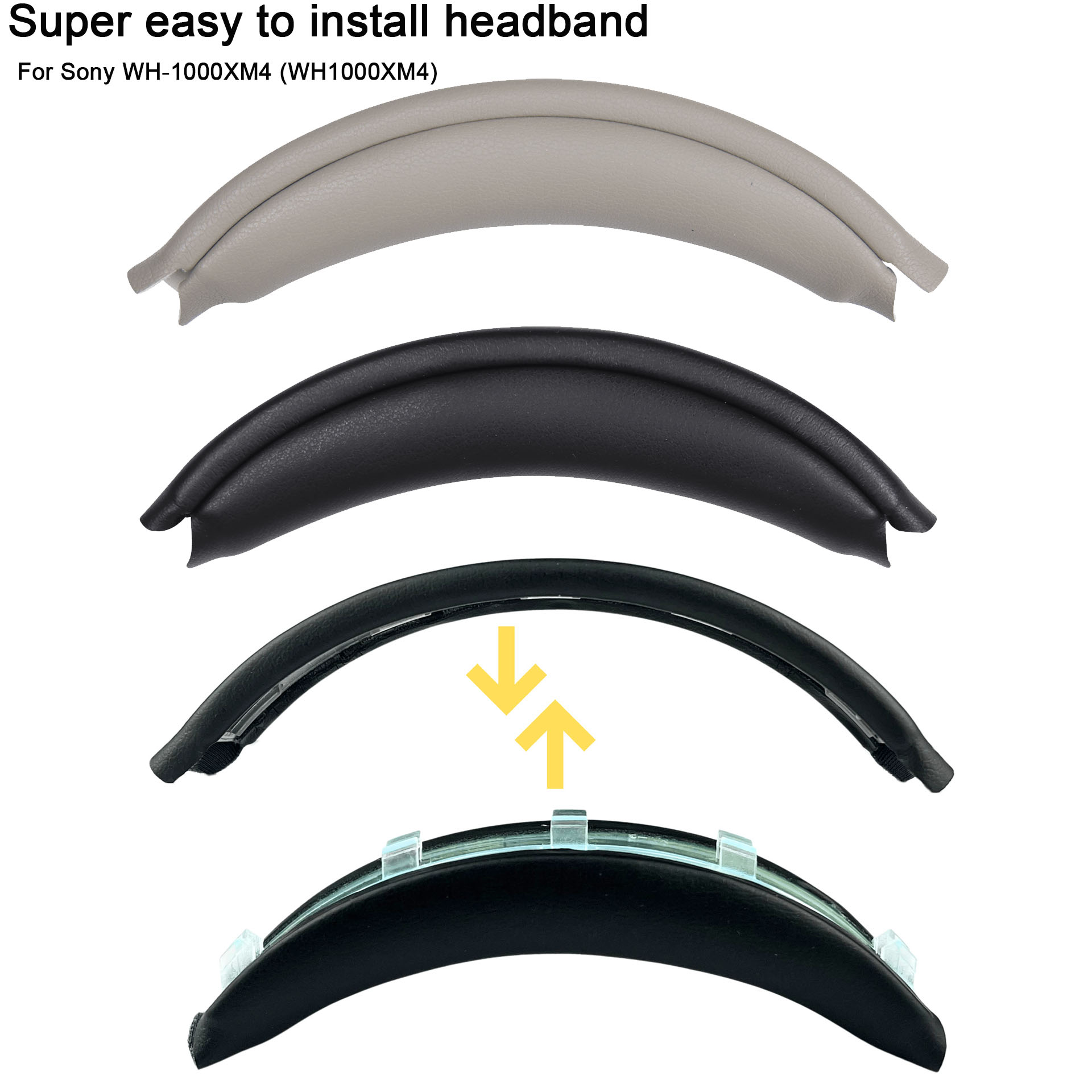 Sony Headphone Wh-1000Xm4 - Facile à installer WH1000XM4 bandeau pour