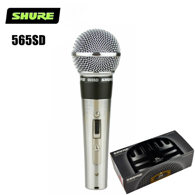 Shure Mic Mv7 - Microphone dynamique filaire classique Shure SM58