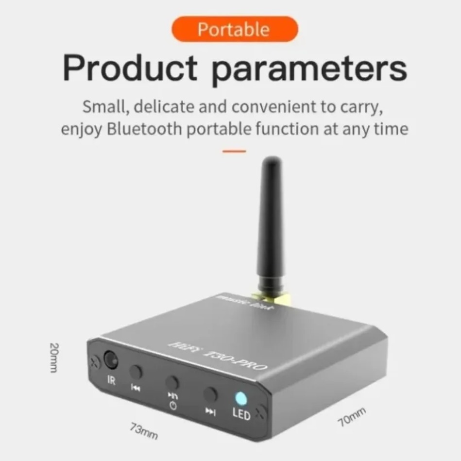 Bluetooth Adapter Receiver - Récepteur audio Bluetooth 5.2, adaptateur sans