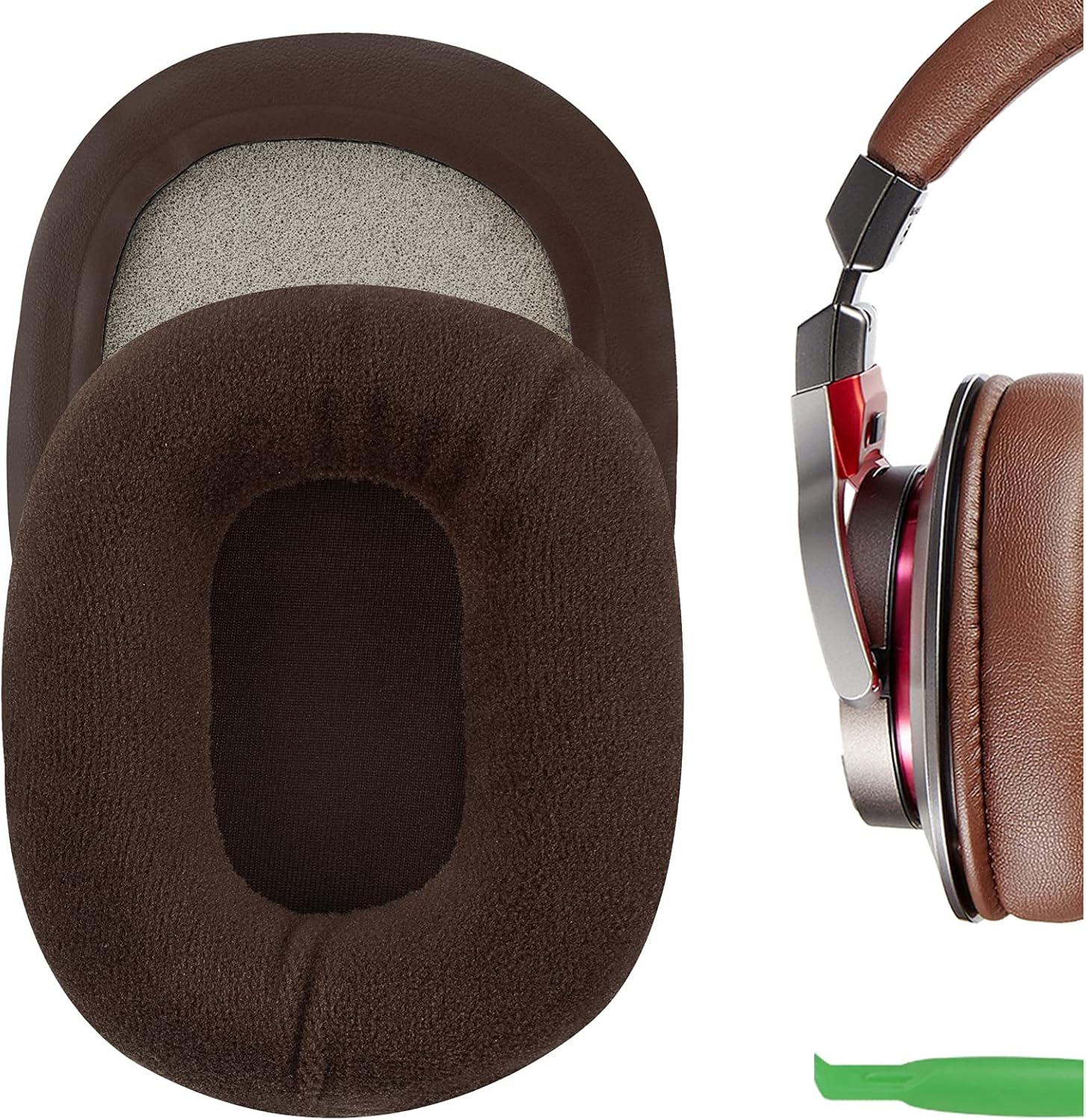 Audio Technica Headphone Ath-M50X - Coussinets d'oreille de remplacement en velours