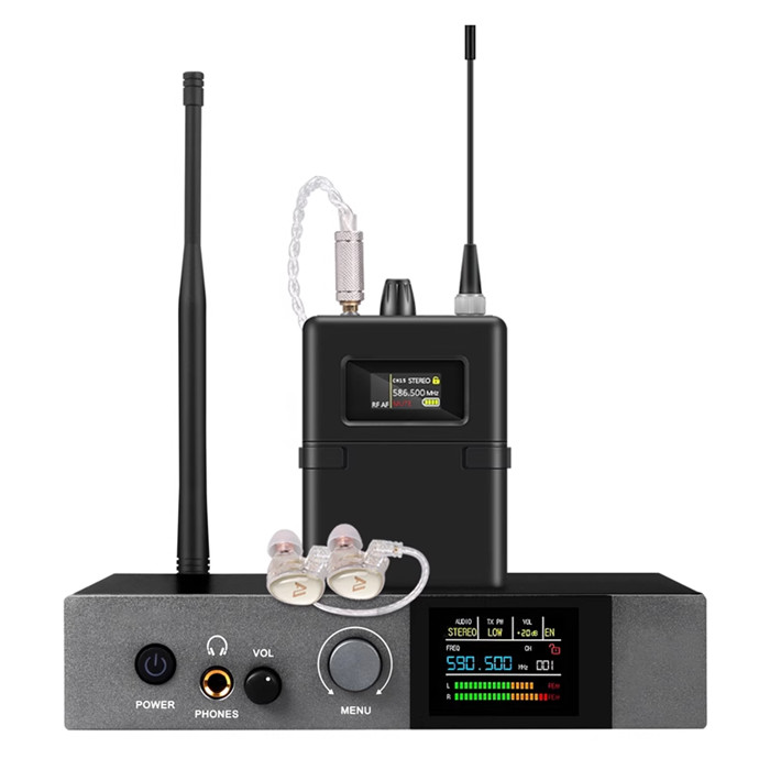 590-599 mhz stéréo IEM UHF scè - In Ear Monitor Iem avis et prix