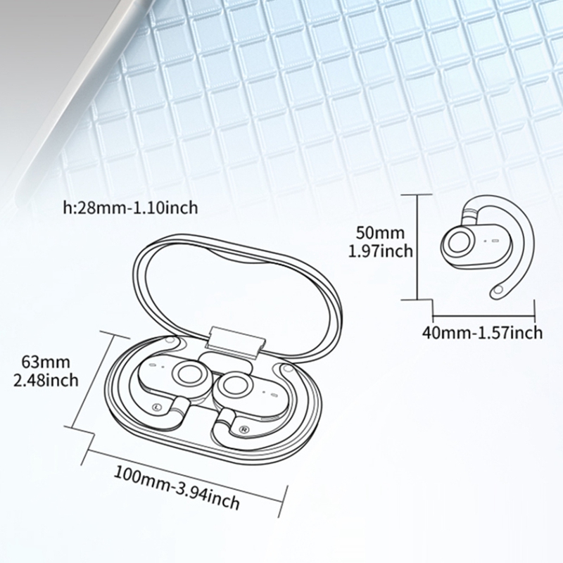JM18 écouteurs de traduction à - Sports Earphone Hook avis et prix